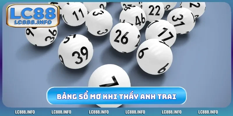 Sổ lô đề khi nằm mơ thấy anh trai