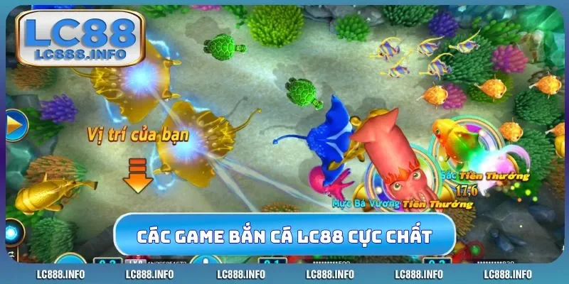 Các game bắn cá LC88 cực chất không thể bỏ qua