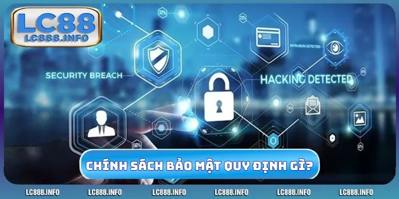 Chính sách bảo mật quy định những gì?
