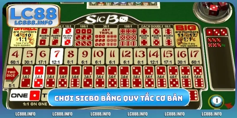 chơi sicbo bằn quy tắc cơ bản