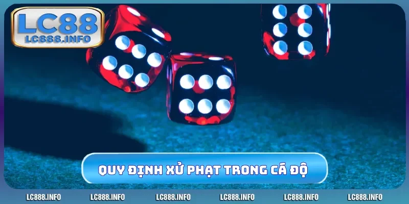 Luật chơi quy định chơi cá độ bao nhiêu thì bị phạt